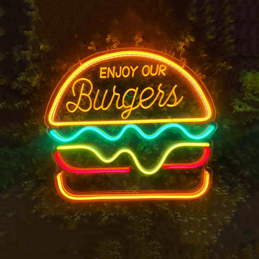 Néon - ENJOY OUR Burgers